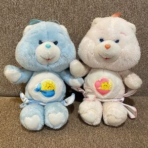 Care Bears | Vintage 1980s | Hugs Bear and Tugs Bear